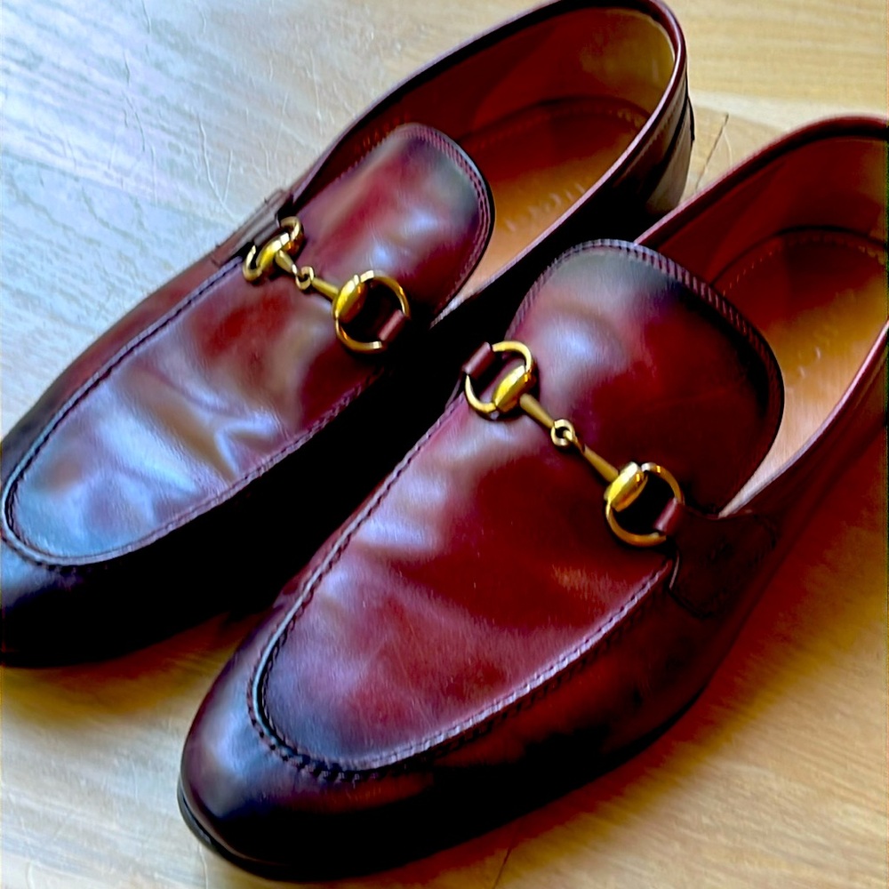 Gucci Mens horsebit Slip on’s Size 9